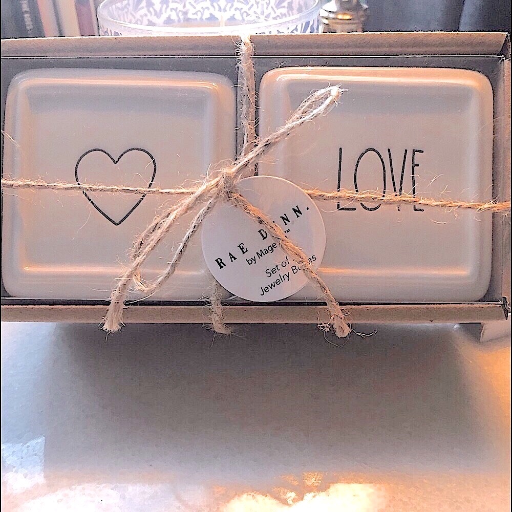 *****Not for Sale*****RAE DUNN Set of two Jewelry Boxes
